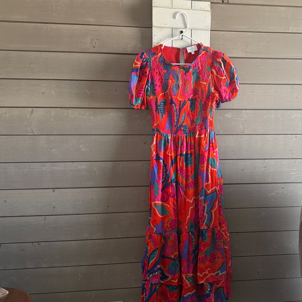 Sugarlips Vibrant Multicolor Maxi Dress